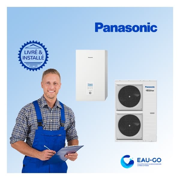 Pompe a chaleur Panasonic Aquarea T-CAP 9kW compacte